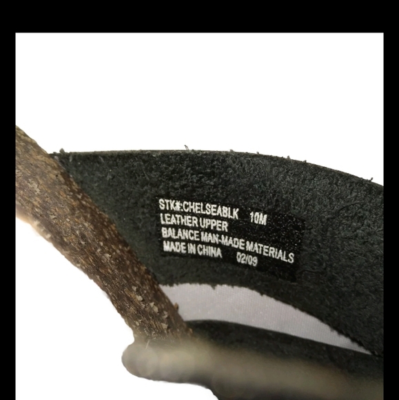 GH Bass Black Leather Thong Sandals 10 - Picture 6 of 7